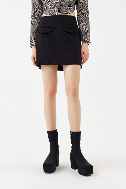 Юбка-карандаш мини с имитацией карманов, Черный, Юбка-карандаш мини с имитацией карманов
Юбка-карандаш мини с имитацией карманов, Черный, Юбка-карандаш мини с имитацией карманов