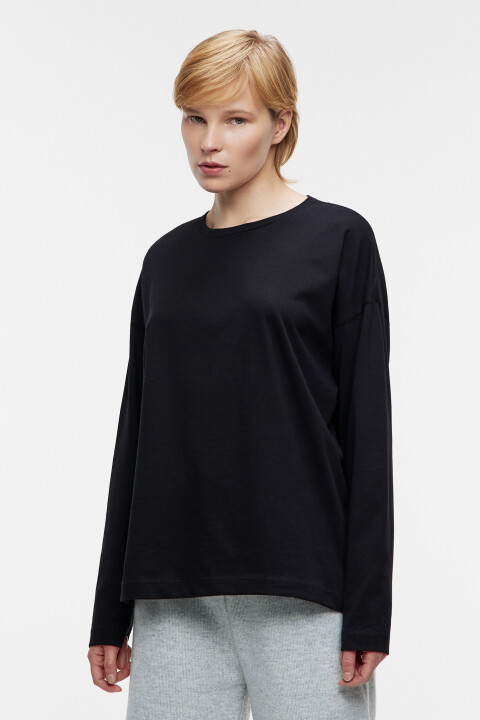 Лонгслив хлопковый однотонный oversize, Черный, Лонгслив хлопковый однотонный oversize
Лонгслив хлопковый однотонный oversize, Черный, Лонгслив хлопковый однотонный oversize