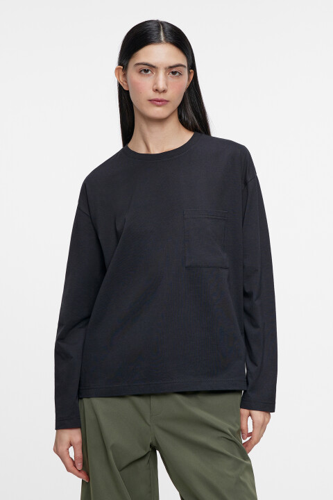 Лонгслив oversize хлопковый с нагрудным карманом, Черный, Лонгслив oversize хлопковый с нагрудным карманом
Лонгслив oversize хлопковый с нагрудным карманом, Черный, Лонгслив oversize хлопковый с нагрудным карманом