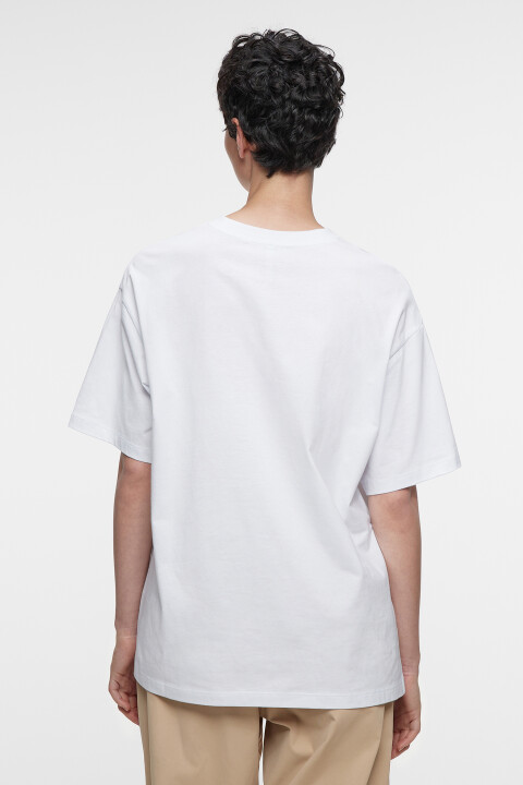 Футболка oversize хлопковая с принтом, Белый, Футболка oversize хлопковая с принтом
Футболка oversize хлопковая с принтом, Белый, Футболка oversize хлопковая с принтом