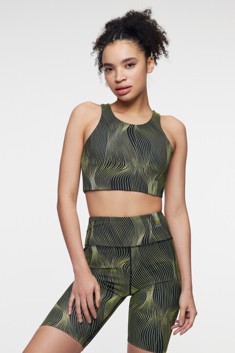 Кроп-топ спортивный облегающий на широких бретелях, Желтый, Кроп-топ спортивный облегающий на широких бретелях
Кроп-топ спортивный облегающий на широких бретелях, Желтый, Кроп-топ спортивный облегающий на широких бретелях