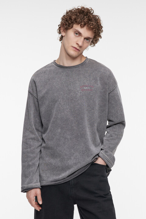 Свитшот oversize хлопковый с принтом и обрезанными краями, Серый, Свитшот oversize хлопковый с принтом и обрезанными краями
Свитшот oversize хлопковый с принтом и обрезанными краями, Серый, Свитшот oversize хлопковый с принтом и обрезанными краями