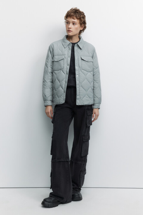 Куртка-рубашка oversize стеганая с нагрудными карманами, Голубой, Куртка-рубашка oversize стеганая с нагрудными карманами
Куртка-рубашка oversize стеганая с нагрудными карманами, Голубой, Куртка-рубашка oversize стеганая с нагрудными карманами