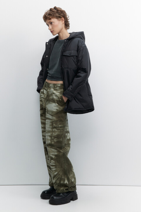 Куртка-рубашка oversize с капюшоном и карманами, Черный, Куртка-рубашка oversize с капюшоном и карманами
Куртка-рубашка oversize с капюшоном и карманами, Черный, Куртка-рубашка oversize с капюшоном и карманами