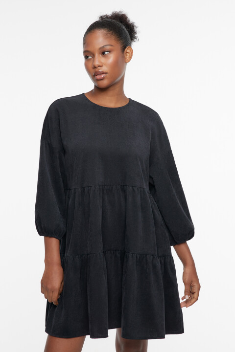 Платье А-силуэта мини вельветовое с ярусной юбкой, Черный, Платье А-силуэта мини вельветовое с ярусной юбкой
Платье А-силуэта мини вельветовое с ярусной юбкой, Черный, Платье А-силуэта мини вельветовое с ярусной юбкой