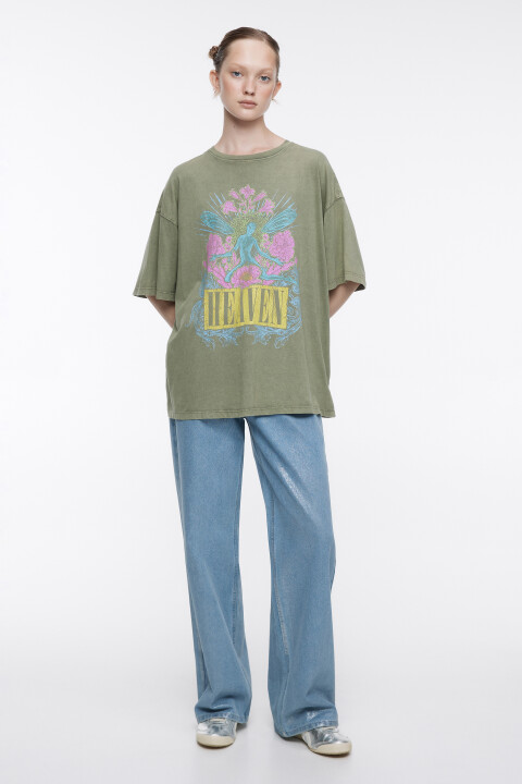 Футболка oversize хлопковая в стиле гранж, Зеленый, Футболка oversize хлопковая в стиле гранж
Футболка oversize хлопковая в стиле гранж, Зеленый, Футболка oversize хлопковая в стиле гранж