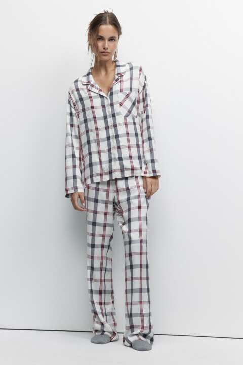 Рубашка oversize домашняя из вискозы в клетку, Мультиколор, Рубашка oversize домашняя из вискозы в клетку
Рубашка oversize домашняя из вискозы в клетку, Мультиколор, Рубашка oversize домашняя из вискозы в клетку