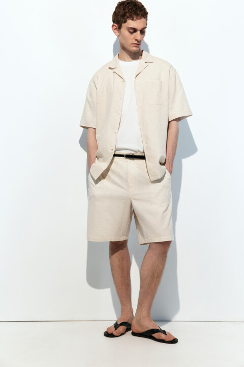 Шорты костюмные из льняной ткани, Молочный, Шорты костюмные из льняной ткани
Шорты костюмные из льняной ткани, Молочный, Шорты костюмные из льняной ткани