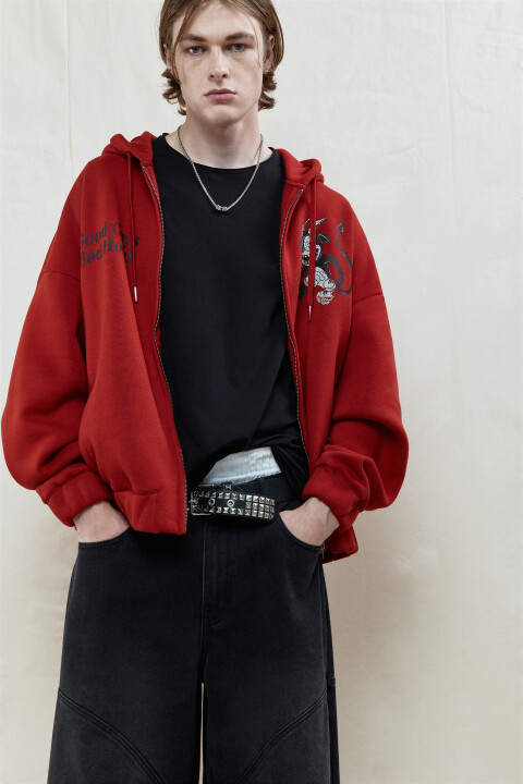 Худи-зипка oversize с капюшоном и принтом, Красный, Худи-зипка oversize с капюшоном и принтом
Худи-зипка oversize с капюшоном и принтом, Красный, Худи-зипка oversize с капюшоном и принтом