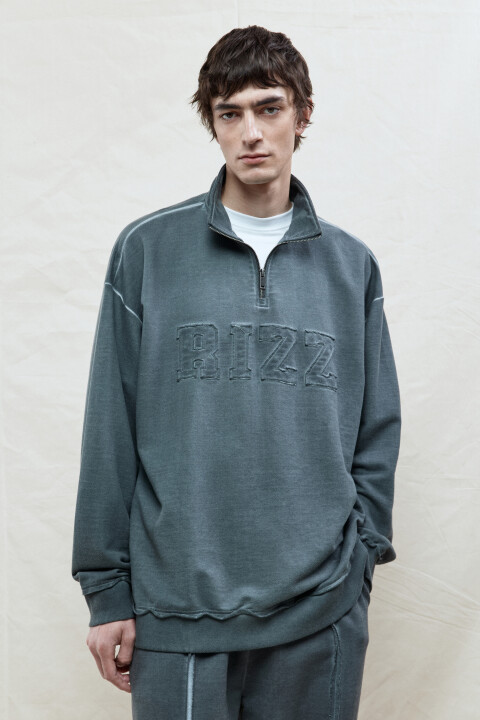 Толстовка oversize с воротником на молнии, Серый, Толстовка oversize с воротником на молнии
Толстовка oversize с воротником на молнии, Серый, Толстовка oversize с воротником на молнии
