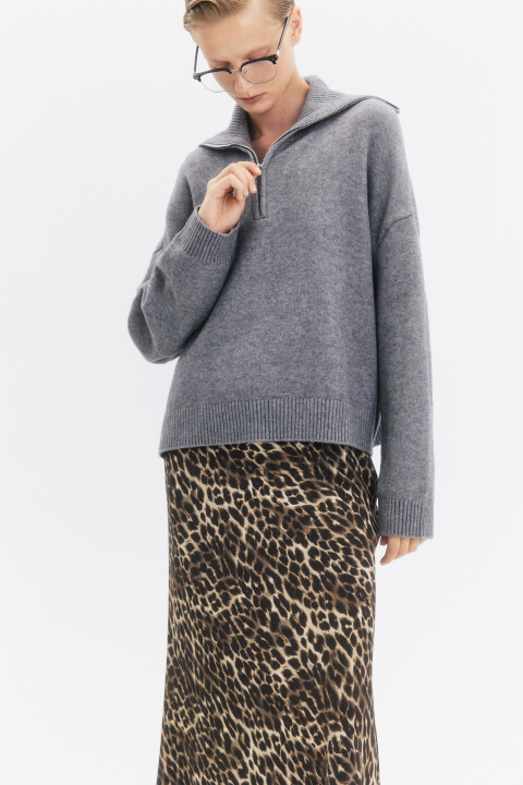 Джемпер вязаный с воротником на молнии, Черный, Джемпер вязаный с воротником на молнии
Джемпер вязаный с воротником на молнии, Черный, Джемпер вязаный с воротником на молнии