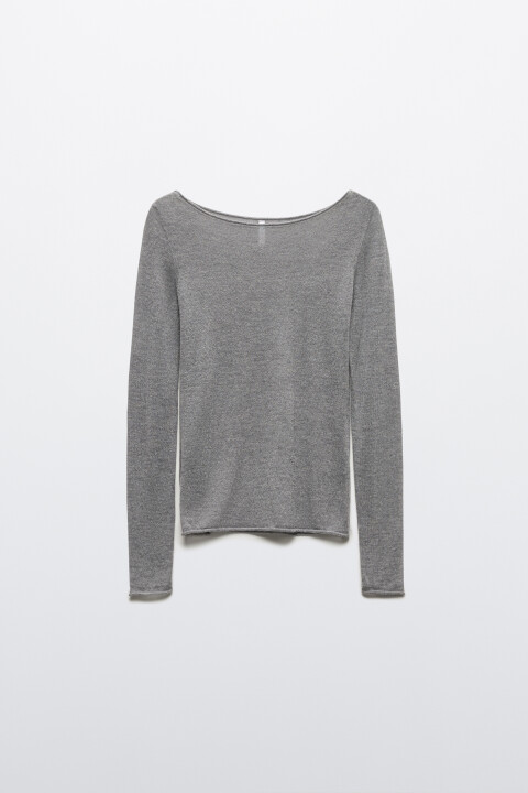 Джемпер-паутинка тонкий вязаный с шерстью, Серый, Джемпер-паутинка тонкий вязаный с шерстью
Джемпер-паутинка тонкий вязаный с шерстью, Серый, Джемпер-паутинка тонкий вязаный с шерстью