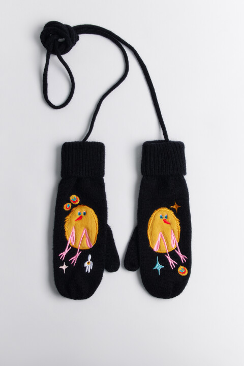 Варежки вязаные с объемным патчем, Черный, Варежки вязаные с объемным патчем
Варежки вязаные с объемным патчем, Черный, Варежки вязаные с объемным патчем