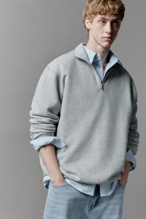 Толстовка half zip утепленная с воротником-стойкой, Серый, Толстовка half zip утепленная с воротником-стойкой
Толстовка half zip утепленная с воротником-стойкой, Серый, Толстовка half zip утепленная с воротником-стойкой