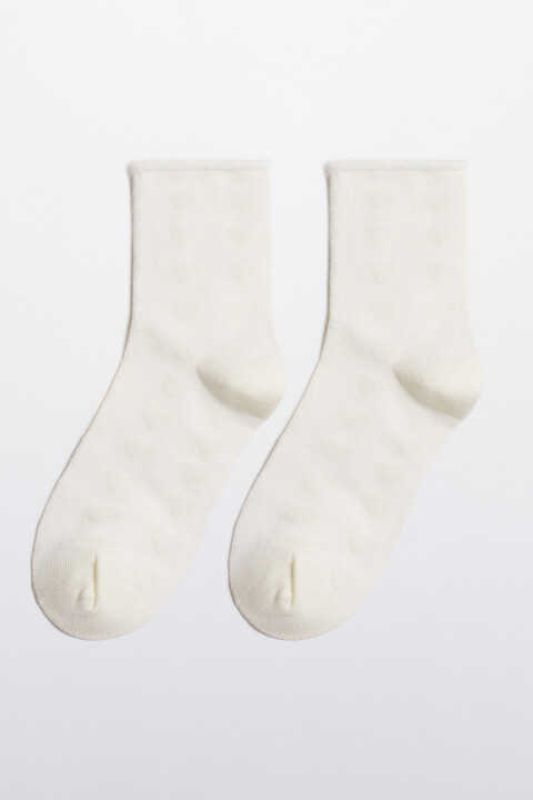 Носки высокие с сердечками и открытыми срезами, Ванильный, Носки высокие с сердечками и открытыми срезами
Носки высокие с сердечками и открытыми срезами, Ванильный, Носки высокие с сердечками и открытыми срезами