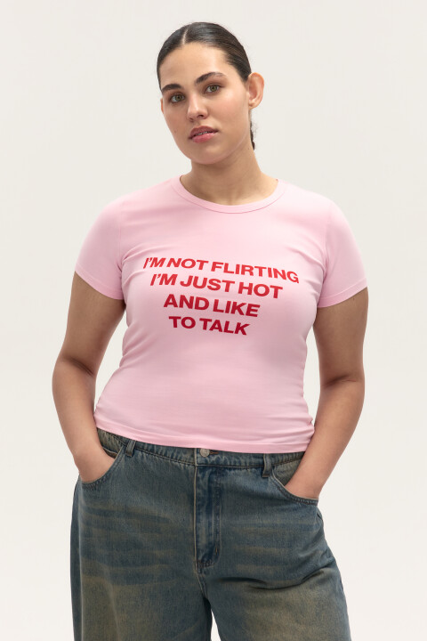 Футболка-топ с надписью, Красный, Футболка-топ с надписью
Футболка-топ с надписью, Красный, Футболка-топ с надписью