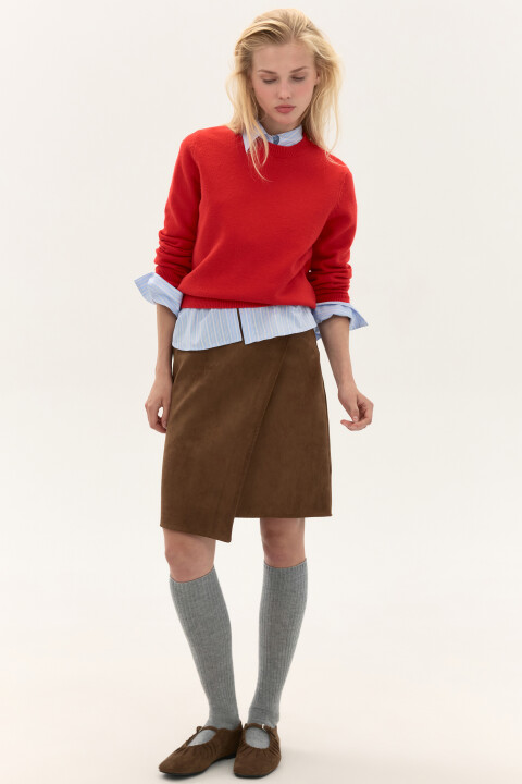 Джемпер вязаный свободный, Красный, Джемпер вязаный свободный
Джемпер вязаный свободный, Красный, Джемпер вязаный свободный