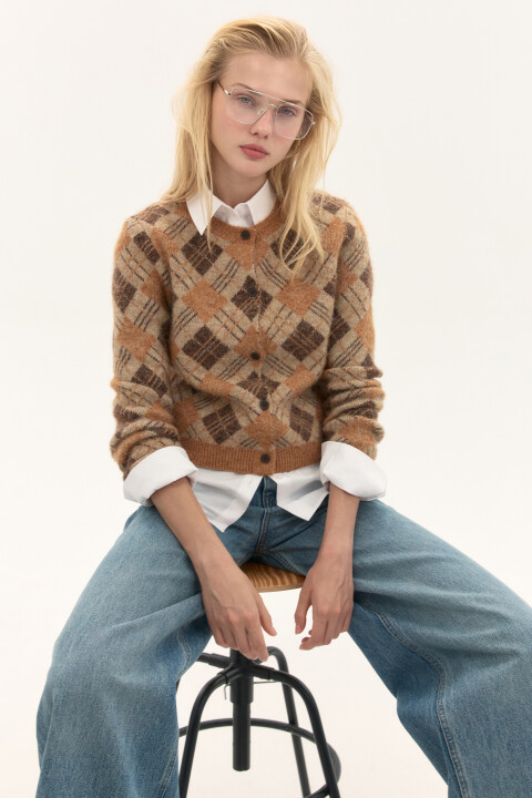 Кардиган на пуговицах с шерстью, Бежевый, Кардиган на пуговицах с шерстью
Кардиган на пуговицах с шерстью, Бежевый, Кардиган на пуговицах с шерстью