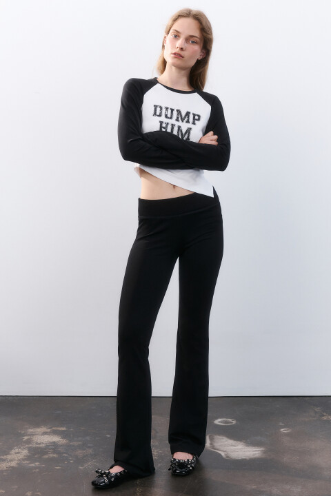 Брюки клеш трикотажные, Черный, Брюки клеш трикотажные
Брюки клеш трикотажные, Черный, Брюки клеш трикотажные