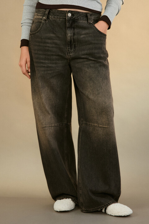 Джинсы barrrel fit со средней посадкой, Коричневый, Джинсы barrrel fit со средней посадкой
Джинсы barrrel fit со средней посадкой, Коричневый, Джинсы barrrel fit со средней посадкой