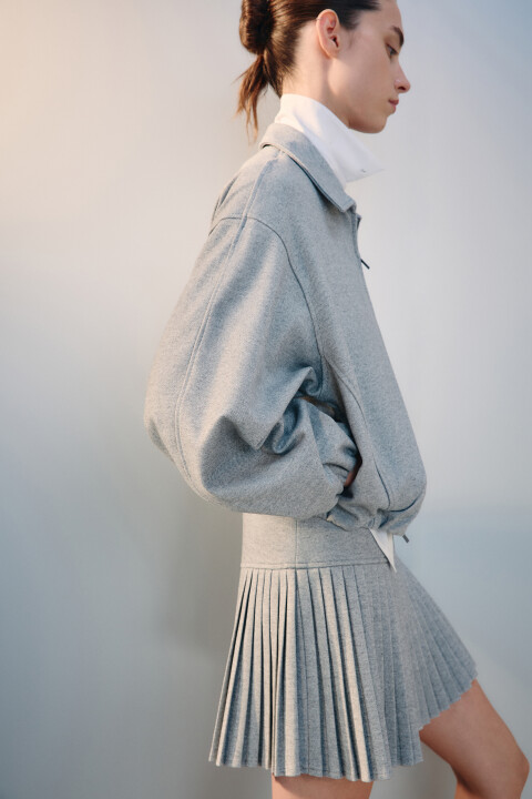 Жакет-бомбер на молнии из трикотажа, Серый, Жакет-бомбер на молнии из трикотажа
Жакет-бомбер на молнии из трикотажа, Серый, Жакет-бомбер на молнии из трикотажа