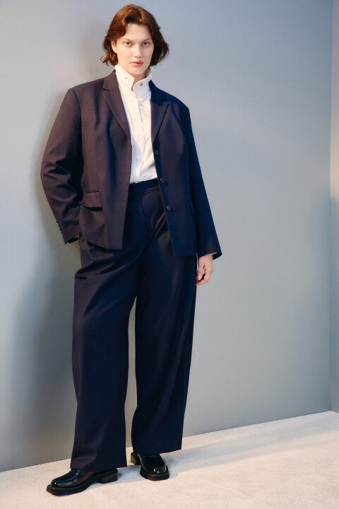 Брюки barrel fit костюмные, Синий, Брюки barrel fit костюмные
Брюки barrel fit костюмные, Синий, Брюки barrel fit костюмные