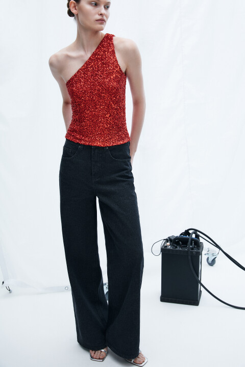 Блузка-топ на одно плечо, Серый, Блузка-топ на одно плечо
Блузка-топ на одно плечо, Серый, Блузка-топ на одно плечо