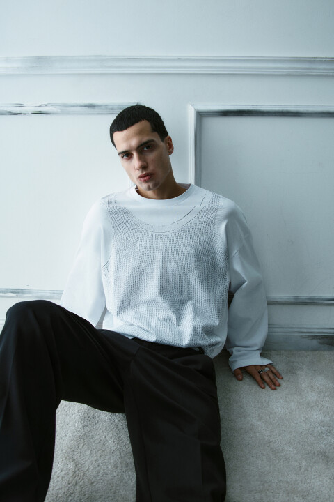 Лонгслив хлопковый с принтом, Белый, Лонгслив хлопковый с принтом
Лонгслив хлопковый с принтом, Белый, Лонгслив хлопковый с принтом