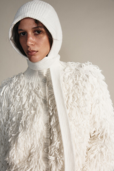 Шапка-чепчик с завязками, Молочный, Шапка-чепчик с завязками 
Шапка-чепчик с завязками, Молочный, Шапка-чепчик с завязками