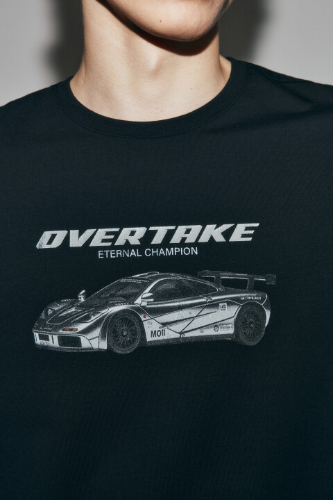 Футболка хлопковая с принтом, Черный, Футболка хлопковая с принтом
Футболка хлопковая с принтом, Черный, Футболка хлопковая с принтом