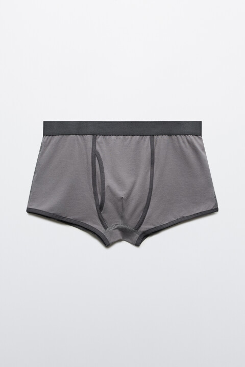 Трусы-боксеры с контрастной окантовкой, Серый, Трусы-боксеры с контрастной окантовкой
Трусы-боксеры с контрастной окантовкой, Серый, Трусы-боксеры с контрастной окантовкой