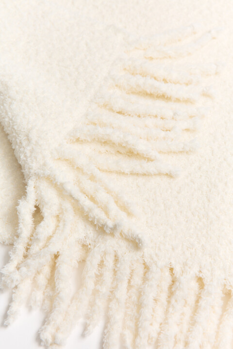 Шарф-палантин махровый с бахромой, Молочный, Шарф-палантин махровый с бахромой
Шарф-палантин махровый с бахромой, Молочный, Шарф-палантин махровый с бахромой