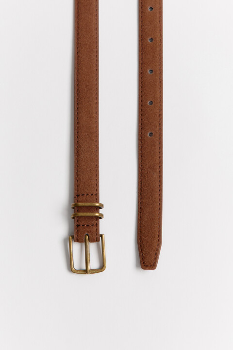 Ремень с замшевой фактурой, Бежевый, Ремень с замшевой фактурой
Ремень с замшевой фактурой, Бежевый, Ремень с замшевой фактурой