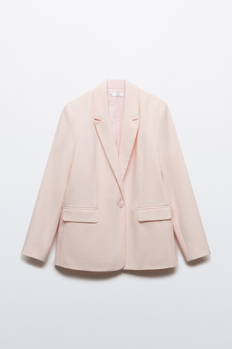 Пиджак прямого кроя со льном, Розовый, Пиджак прямого кроя со льном
Пиджак прямого кроя со льном, Розовый, Пиджак прямого кроя со льном