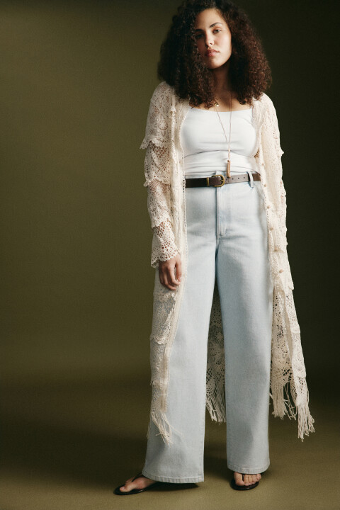 Кардиган кроше удлиненный с бахромой, Бежевый, Кардиган кроше удлиненный с бахромой
Кардиган кроше удлиненный с бахромой, Бежевый, Кардиган кроше удлиненный с бахромой