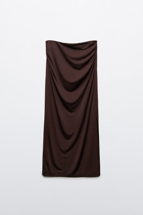 Юбка миди прямая трикотажная со складками, Коричневый, Юбка миди прямая трикотажная со складками
Юбка миди прямая трикотажная со складками, Коричневый, Юбка миди прямая трикотажная со складками