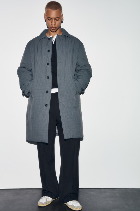 Пальто с отложным воротником в клетку утепленное, Серый, Пальто с отложным воротником в клетку утепленное
Пальто с отложным воротником в клетку утепленное, Серый, Пальто с отложным воротником в клетку утепленное