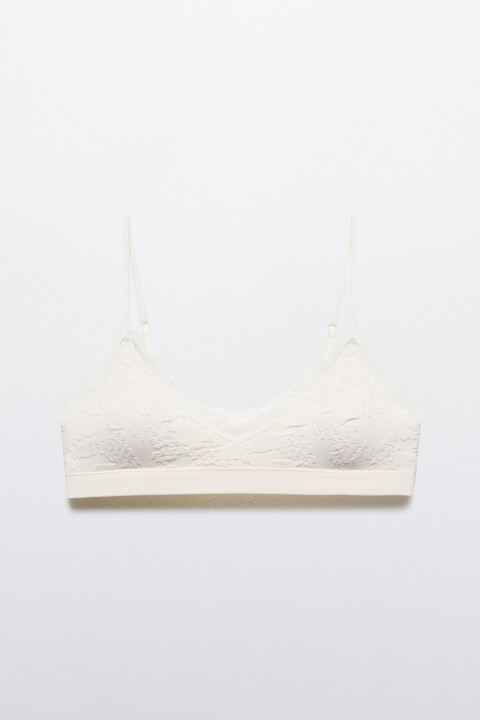 Бюстгальтер-топ с узором и кружевом, Ванильный, Бюстгальтер-топ с узором и кружевом
Бюстгальтер-топ с узором и кружевом, Ванильный, Бюстгальтер-топ с узором и кружевом