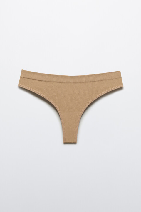 Трусы-стринги бесшовные с высокой посадкой, Бежевый, Трусы-стринги бесшовные с высокой посадкой
Трусы-стринги бесшовные с высокой посадкой, Бежевый, Трусы-стринги бесшовные с высокой посадкой