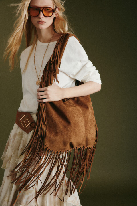 Сумка-тоут с замшевой фактурой и бахромой, Коричневый, Сумка-тоут с замшевой фактурой и бахромой
Сумка-тоут с замшевой фактурой и бахромой, Коричневый, Сумка-тоут с замшевой фактурой и бахромой