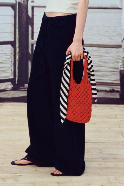 Сумка-мешок плетеная на завязках, Красный, Сумка-мешок плетеная на завязках
Сумка-мешок плетеная на завязках, Красный, Сумка-мешок плетеная на завязках