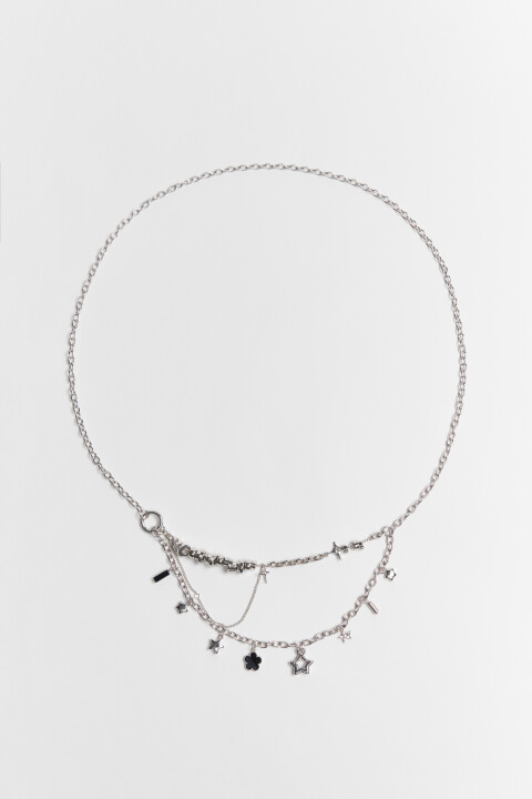 Кольце-цепочка двухслойное с подвесками, Серый, Кольце-цепочка двухслойное с подвесками
Кольце-цепочка двухслойное с подвесками, Серый, Кольце-цепочка двухслойное с подвесками