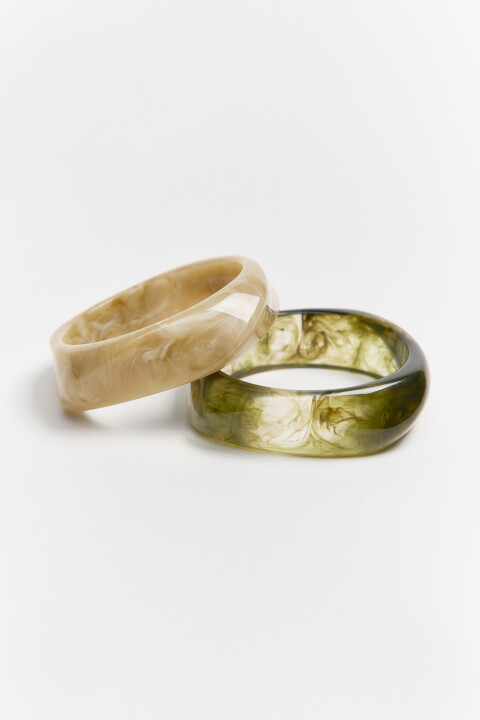 Набор браслетов пластиковых (2 штуки), Мультиколор, Набор браслетов пластиковых (2 штуки)
Набор браслетов пластиковых (2 штуки), Мультиколор, Набор браслетов пластиковых (2 штуки)