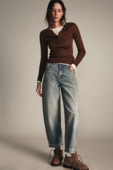 Джинсы barrel fit с высокой посадкой, Темный тинт, Джинсы barrel fit с высокой посадкой
Джинсы barrel fit с высокой посадкой, Темный тинт, Джинсы barrel fit с высокой посадкой