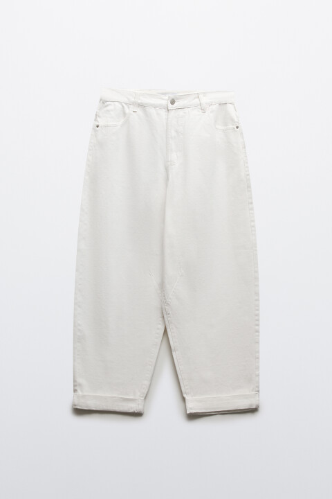 Джинсы-бананы с высокой посадкой, Белый, Джинсы-бананы с высокой посадкой
Джинсы-бананы с высокой посадкой, Белый, Джинсы-бананы с высокой посадкой