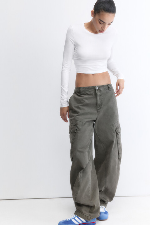 Лонгслив укороченный базовый из хлопка, Белый, Лонгслив укороченный базовый из хлопка
Лонгслив укороченный базовый из хлопка, Белый, Лонгслив укороченный базовый из хлопка