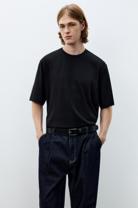 Футболка хлопковая базовая, Черный, Футболка хлопковая базовая
Футболка хлопковая базовая, Черный, Футболка хлопковая базовая