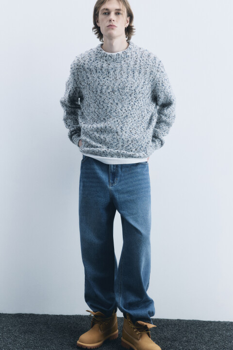 Джинсы широкие со средней посадкой, Голубой, Джинсы широкие со средней посадкой
Джинсы широкие со средней посадкой, Голубой, Джинсы широкие со средней посадкой