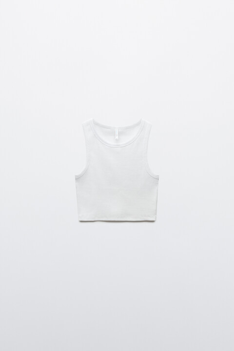 Топ-майка в рубчик укороченная на широких бретелях, Белый, Топ-майка в рубчик укороченная на широких бретелях
Топ-майка в рубчик укороченная на широких бретелях, Белый, Топ-майка в рубчик укороченная на широких бретелях