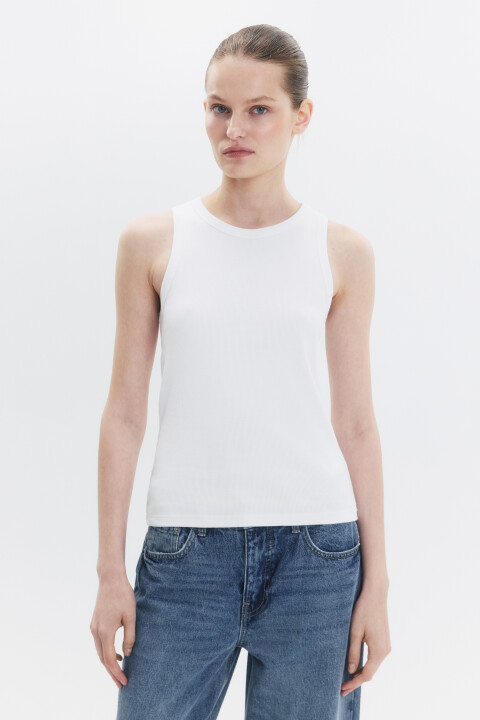 Майка RIBTOP в рубчик на широких бретелях, Белый, Майка RIBTOP в рубчик на широких бретелях
Майка RIBTOP в рубчик на широких бретелях, Белый, Майка RIBTOP в рубчик на широких бретелях